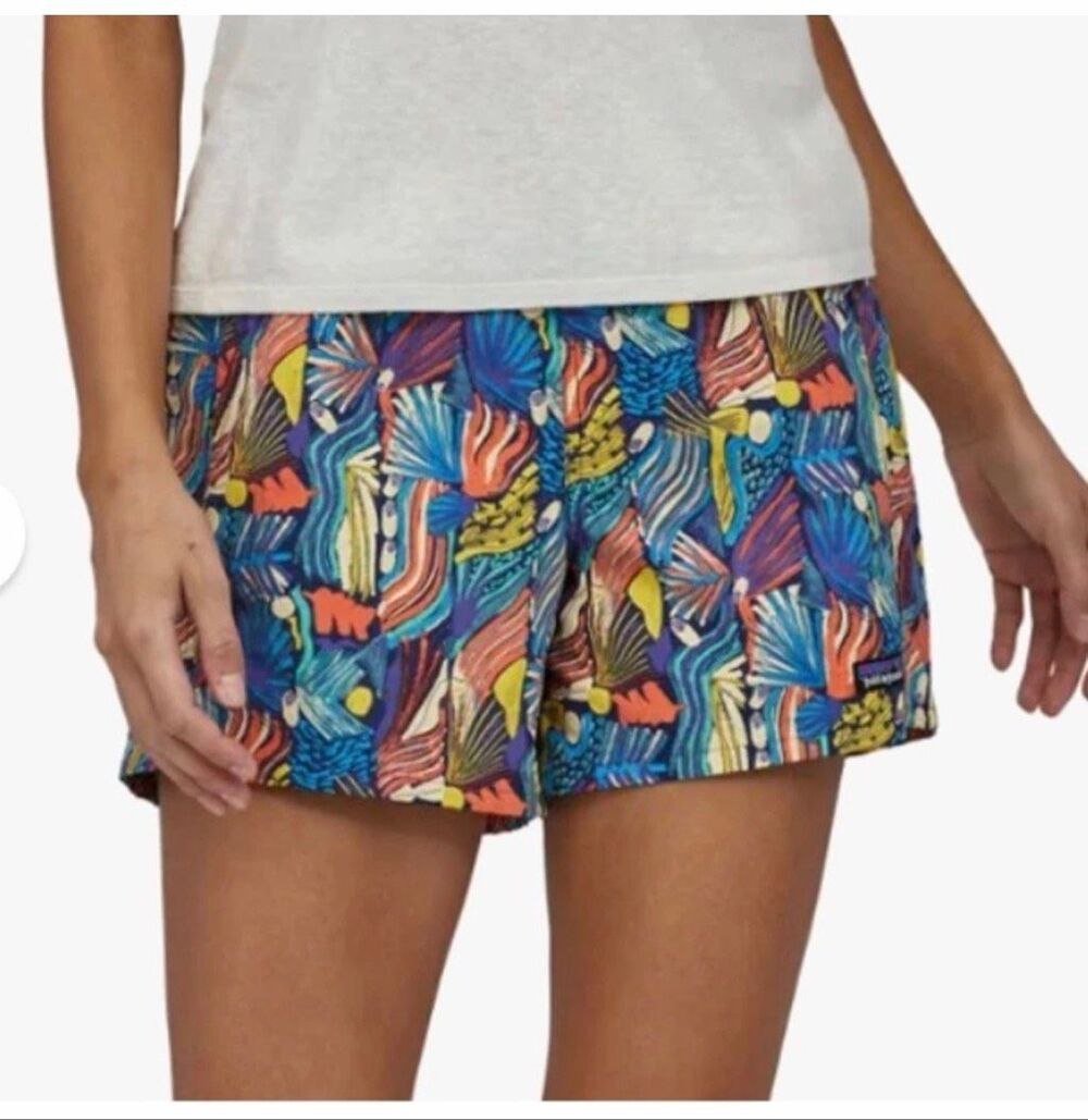 Patagonia Baggies 5 Inch Inseam Shorts Joy Pitch Blue size XS